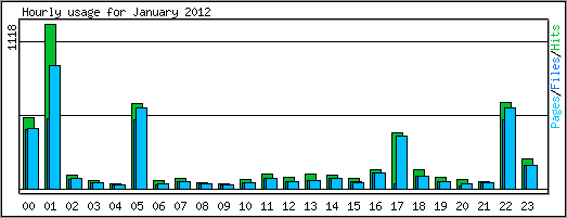 Hourly usage