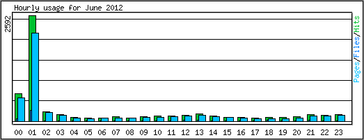 Hourly usage