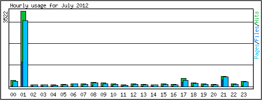 Hourly usage
