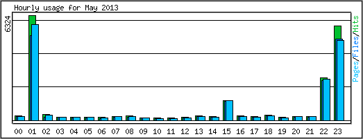 Hourly usage