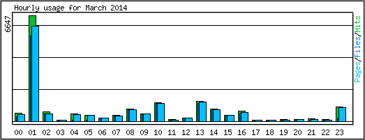 Hourly usage