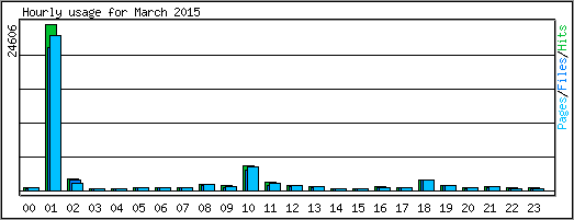 Hourly usage
