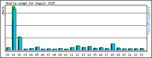 Hourly usage